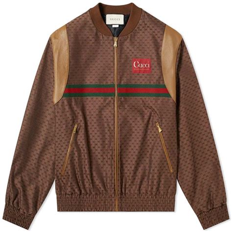 gucci varsity|gucci gg print jacket men's.